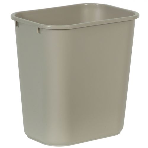Medium Wastebasket Beige 26.6L / 28 Quart