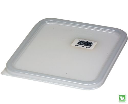 Square Space Saving Container Lid White 2-8 Quart