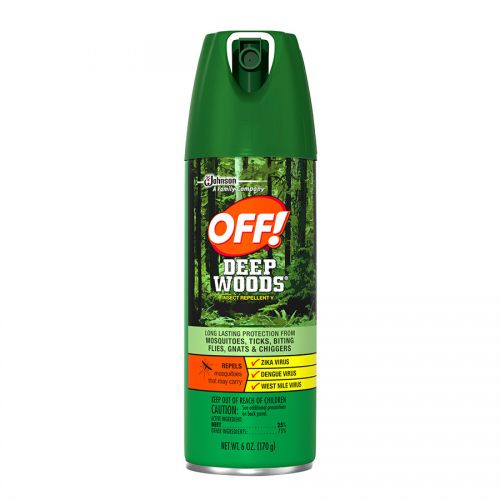 OFF! DEEP WOODS Insect Repellent Aerosol 6 oz Pack 12 / cs
