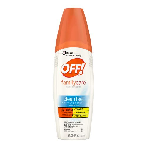 OFF! FAMILYCARE Insect Repellent Clean Feel Spritz 6 oz Pack 12 / cs