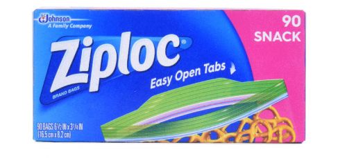Ziploc Snack Bags Pack 12 / 90 cs