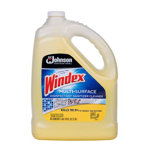 Windex Multi Surface Disinfectant Cleaner Citrus Scent 1 Gal Pack 4 / cs