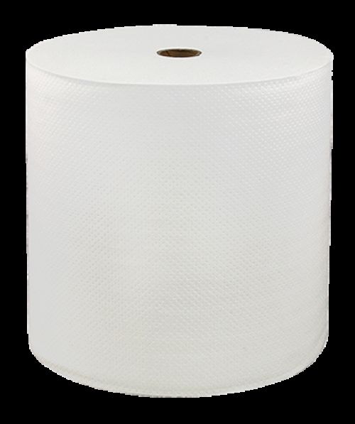 1-Ply Hardwound Paper Towel Roll 7''x800', White (6 Rolls)