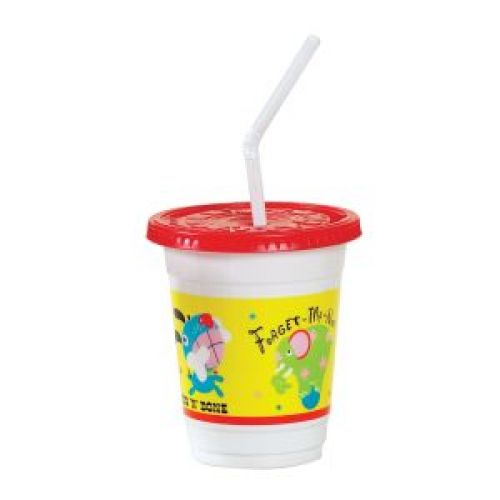 Cup Plastic 12 oz-14 oz Combo Critters Print Kids cup