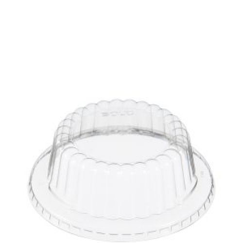 Lid Flat Top Dome Clear - PET for VS512