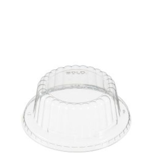 Lid Flat Top Dome Clear - PET for VS506 VS608