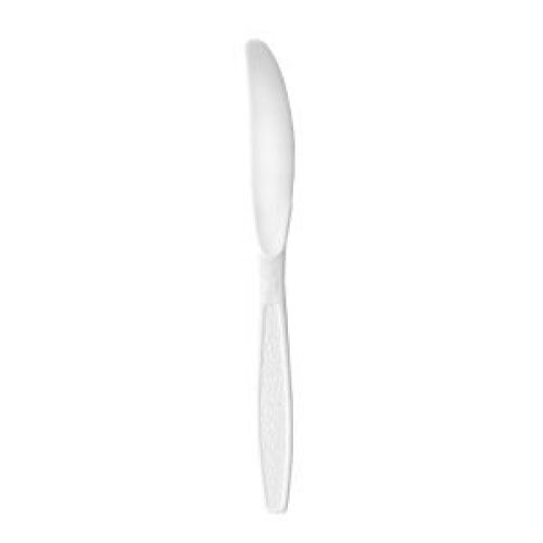 Cutlery Boxed Knife Heavy Weight White