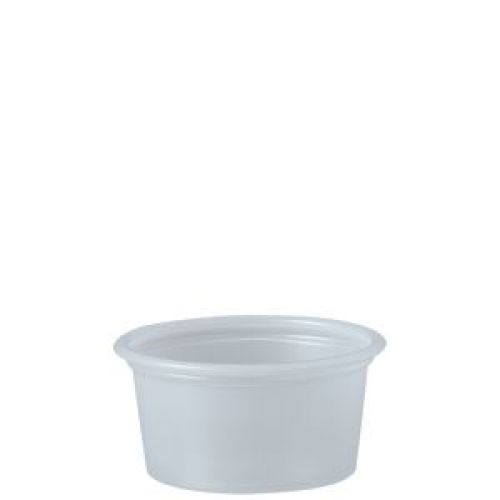 Souffles Plastic Portion Cups .75 oz