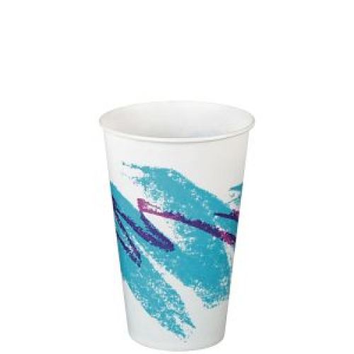 Cup Paper Cold 12 oz Treated Wax Jazz