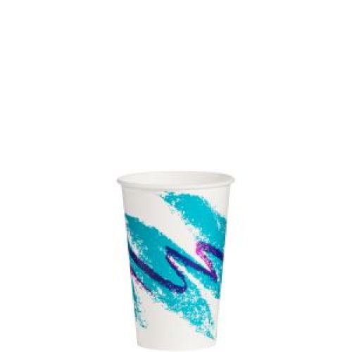 Cup Paper Cold 16 oz Squat Double Poly Jazz