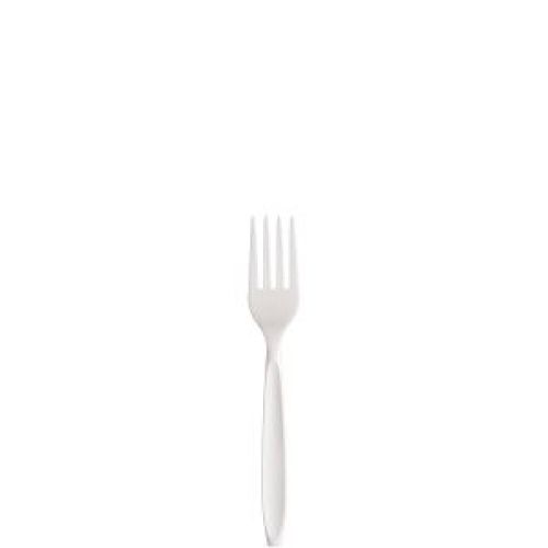 Cutlery Fork Medium Heavy White