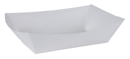 Southern #200 White Food Tray Pack 4/250