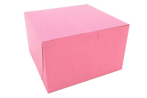 Southern 8 x 8 x 5 Bakery Box Pink Pack 100 / cs