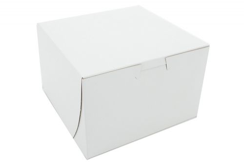 Southern 6x6x4 White Bakery Box Pack 250