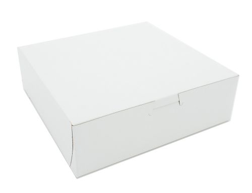Southern 8x8x2-1/2 White Bakery Box Pack 250