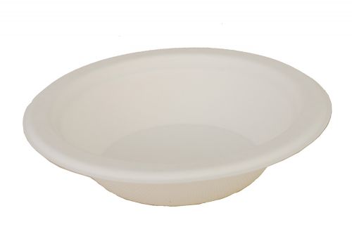Southern 12 oz Bowl Molded Fiber Champware White Pack 8/125