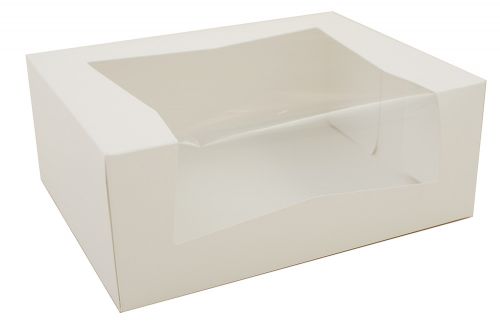 Southern Window Box White 9x7x3-1/2 Automatic 1 Piece Full Top Pack 200