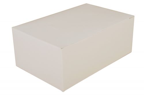 Southern 7x4.5x2.75 Carry Out Box 1 Piece White Snack Tuck Top Pack 500/CS