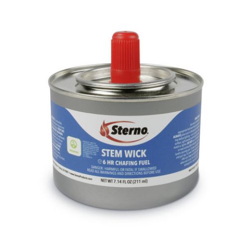 Sterno Liquid Chafing Power Wick Fuel 6 hr wick Pack 24 / cs