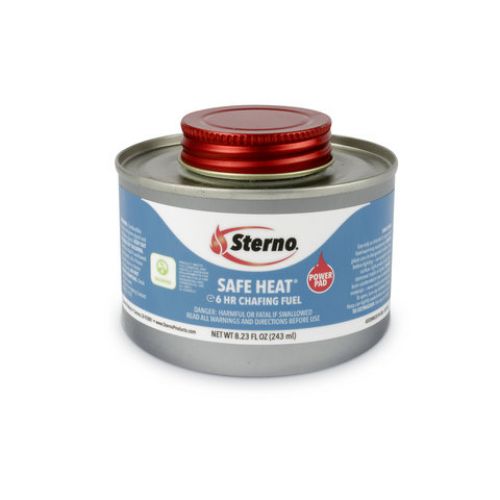 Sterno Safe Heat Chafing Fuel With Power Pad 6 hr wick Pack 24 / cs