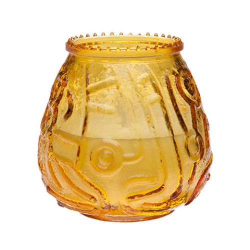 Sterno Venetians Candle Amber Glass Pack 12 / cs