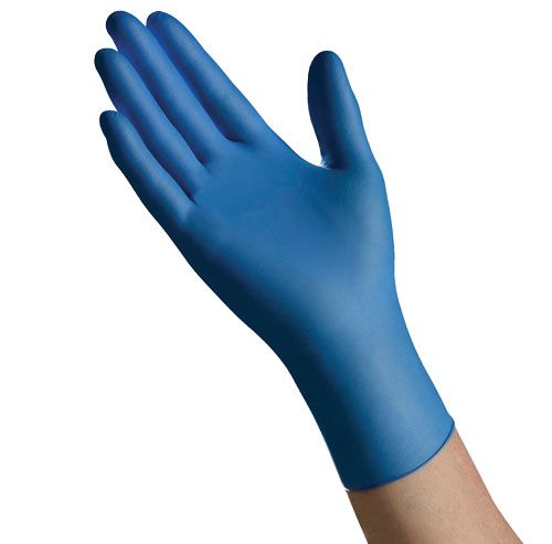 Tradex Nitrile Gloves Medium Powder Free Pack 10/100