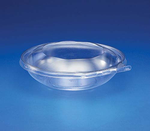 Safe-T-Fresh Hinged Container 8.5 Round / 48 oz Pack 100 / cs