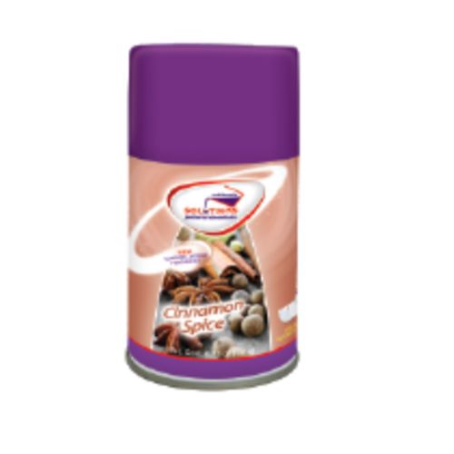 Ultimate Solutions ulti-MIST Cinnamon Spice 6.75oz Metered Air Freshener Pack 12