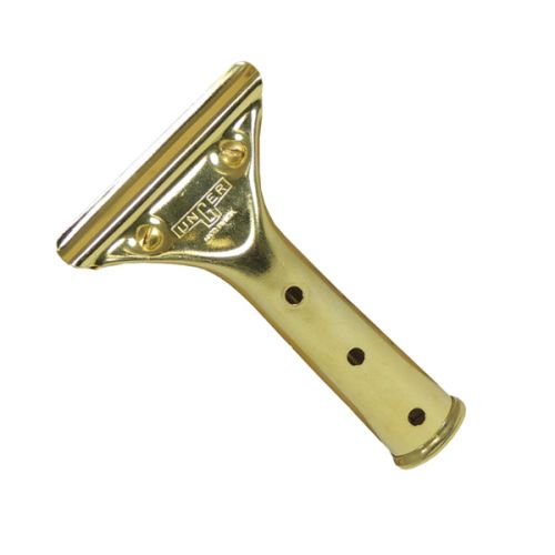 Unger Brass Squeeegee Handle Only Golden Clip Pack 1 / EA