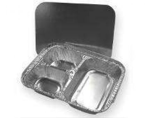 Western Tray With Lid 3 comp. MOW High Divider Pack 250 / cs