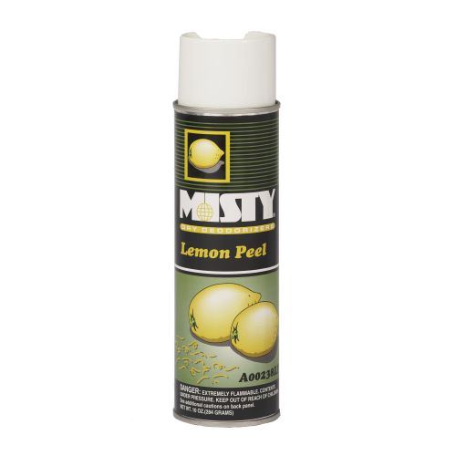 Misty Handheld Deodorizer Lemon Peel 20 oz Aerosol Pack 12 / cs