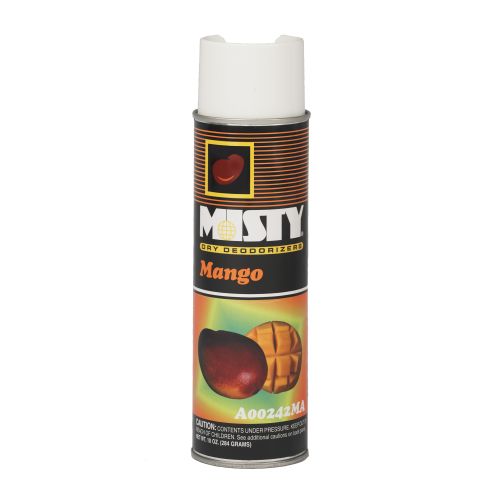 Misty Handheld Deodorizer Mango 20 oz Aerosol Pack 12 / cs