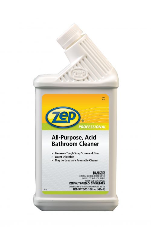 Zep Pro Acid Bathroom Cleaner All Purpose 32 oz Pack 12 / cs