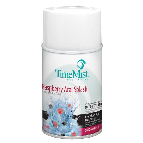 TimeMist Metered Deodorizer Raspberry Acai Splash 12 oz Aerosol Pack 12 / cs