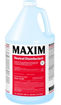 Midlab Neutral Lemon Disinfectant Cleaner DS402 Pack 4/1 GAL