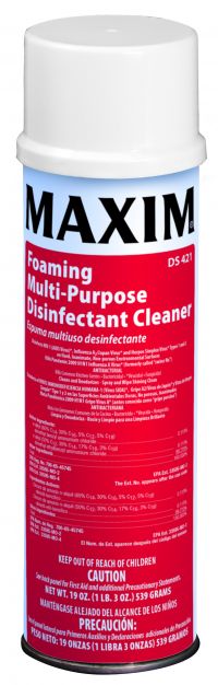 Midlab DS421 Foaming Disinfectant Aerosol Pack 12/20 oz