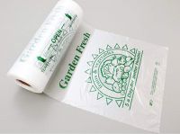 High Density ''More Matters'' Produce Bag 10''x15'' 9mic, Clear (1400 Per Roll, 4 Rolls)