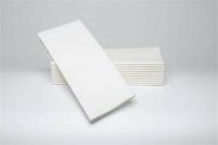 1/4 Fold 1-Ply Dinner Napkins 17''x17''x14'', Case, White (4000 Per Case, 1 Case)