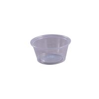 Empress Plastic Portion Cup 3.25oz Clear Pack 50 / 50 cs