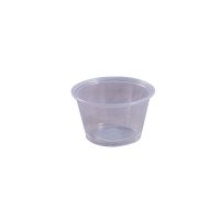 Empress Plastic Portion Cup 4oz Clear Pack 50 / 50 cs