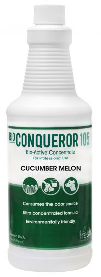 Fresh Products Bio Conqueror 105 Enzyme Cucumber Melon 1 Quart Pack 12 / cs