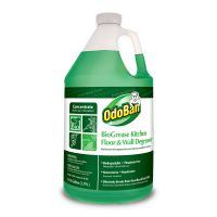 OdoBan BioGrease Kitchen Degreaser Concentrate 1 Gallon Pack 4 / cs