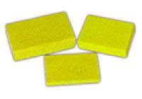 ACS Yellow Cellulose Block Sponge Large Antimicrobial Treated Pack 1 / 24cs