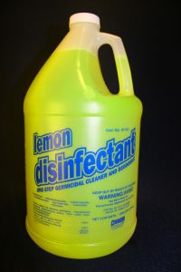 Chemcor Lemon Disinfectant Pack 4/1Gal