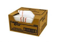 CHIX Foodservice Towel 5day 13.5x24 With Microban Red Stripe wash/rinse Pack 1/150