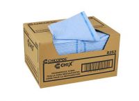 CHIX Foodservice Towel 5day 13.5x21 With Micro Blue/Blue Stripe wash/rinse Pack 1/150