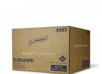 Durawipe Shop Towel White Heavy Duty 13.5x15 Flat Pack 300 / cs