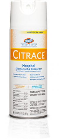 Citrace Hospital Disinfectant & Deodorizer, 14 oz.