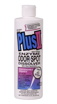 Plus II Bacteria/Enzyme Odor/Stain 32oz Pack EA