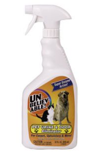 Unbelievable Pet Urine&Odor Eliminator 32oz Pack EA